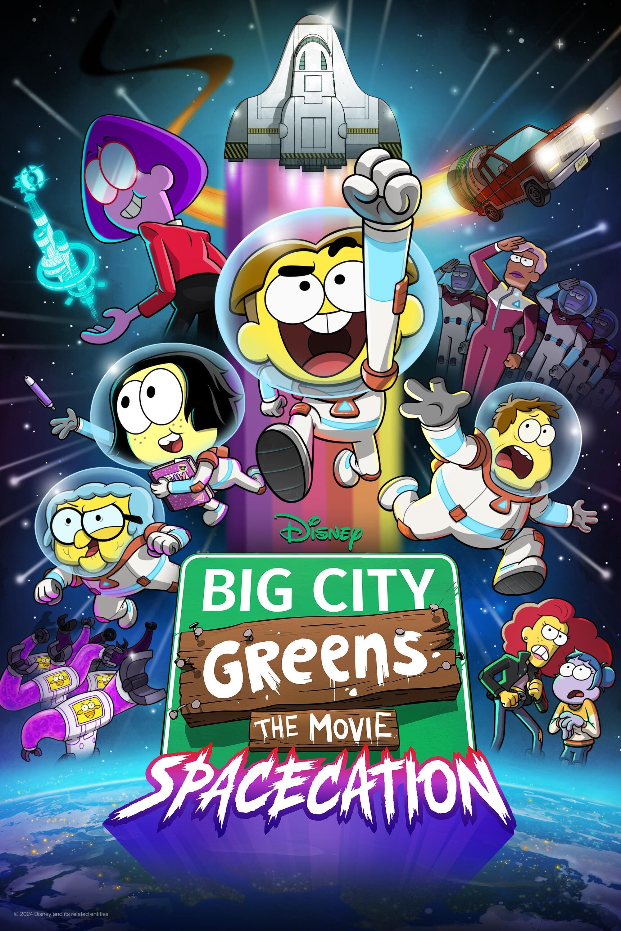 Постер Big City Greens the Movie: Spacecation